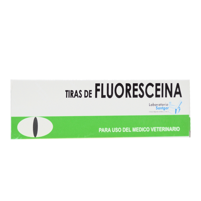 Tiras De Fluoresceina - Santgar Tiras De Fluoresceina - Santgar
